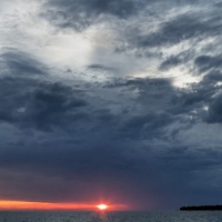 Sunset at Lady Musgrave Island
