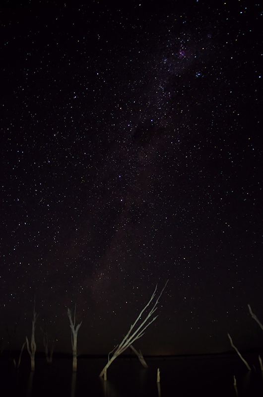  The Milky Way above Lake Nuga Nuga