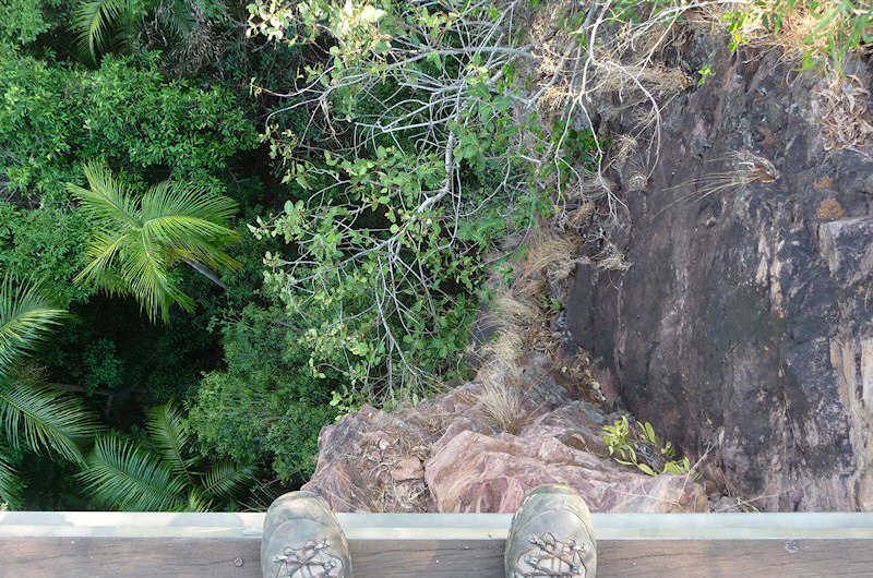  A long way down - Florence Falls, Litchfield National Park, NT