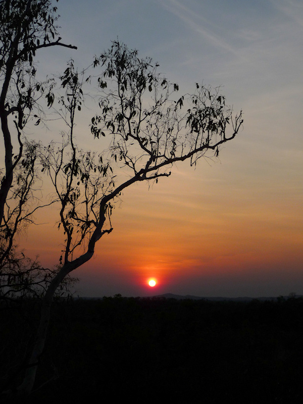  Sunset at Edith Falls, NT